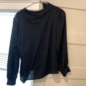 Express brand black blouse